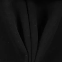 پالتو زنانه مدل کلاه دار عروسکی  رنگ مشکی