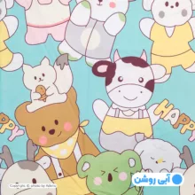 ملحفه آدنو مدل HAPPY کد IR147 یکنفره سایز 80x180 سانتی متر