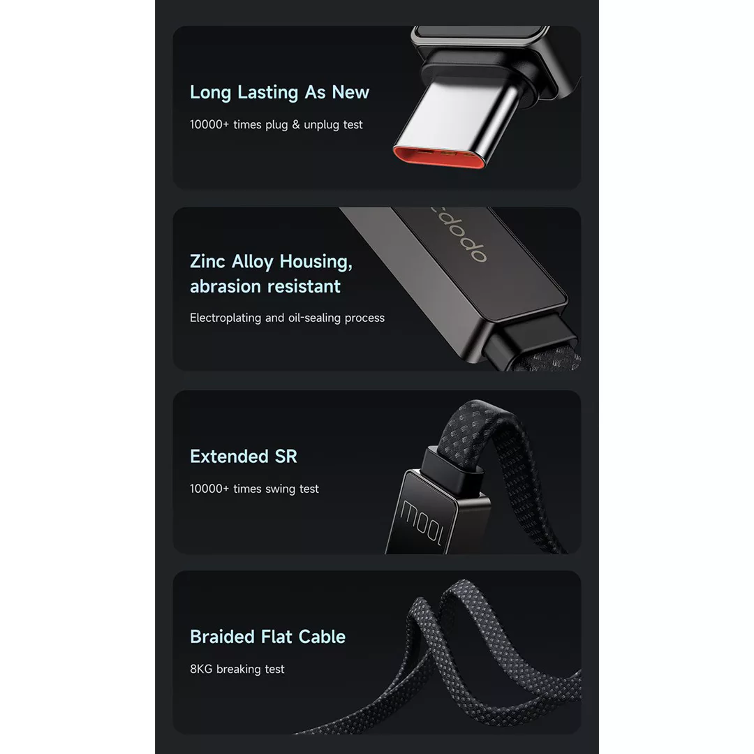 کابل USB-C مک دودو مدل CA-447 طول 1.2متر
