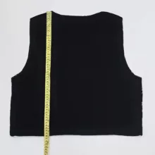 جلیقه زنانه مدل مخمل سوزن دوزی کد ۰۲۲