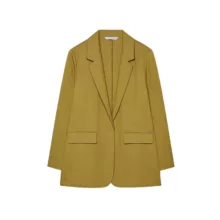 کت رسمی زنانه استرادیواریوس مدل 2006 رنگ سبز