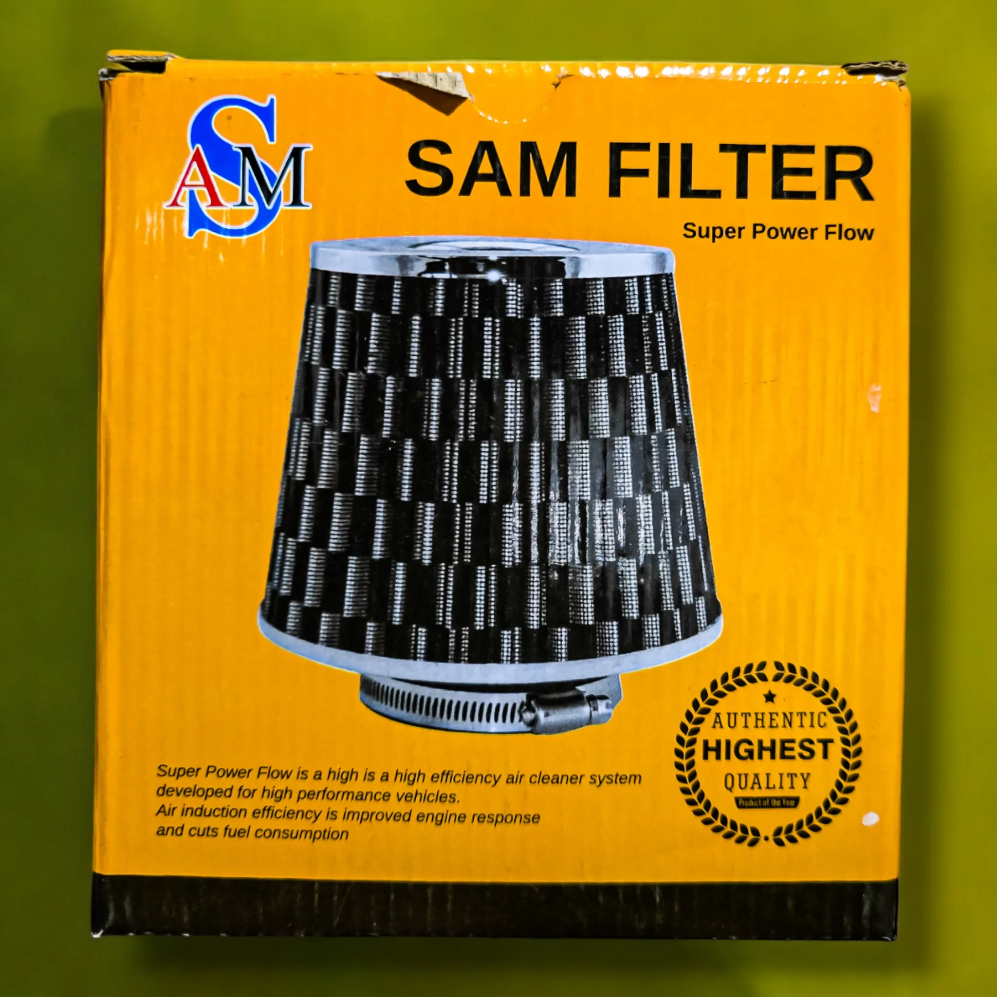 فیلتر هوا سام مدل تمام سیمی