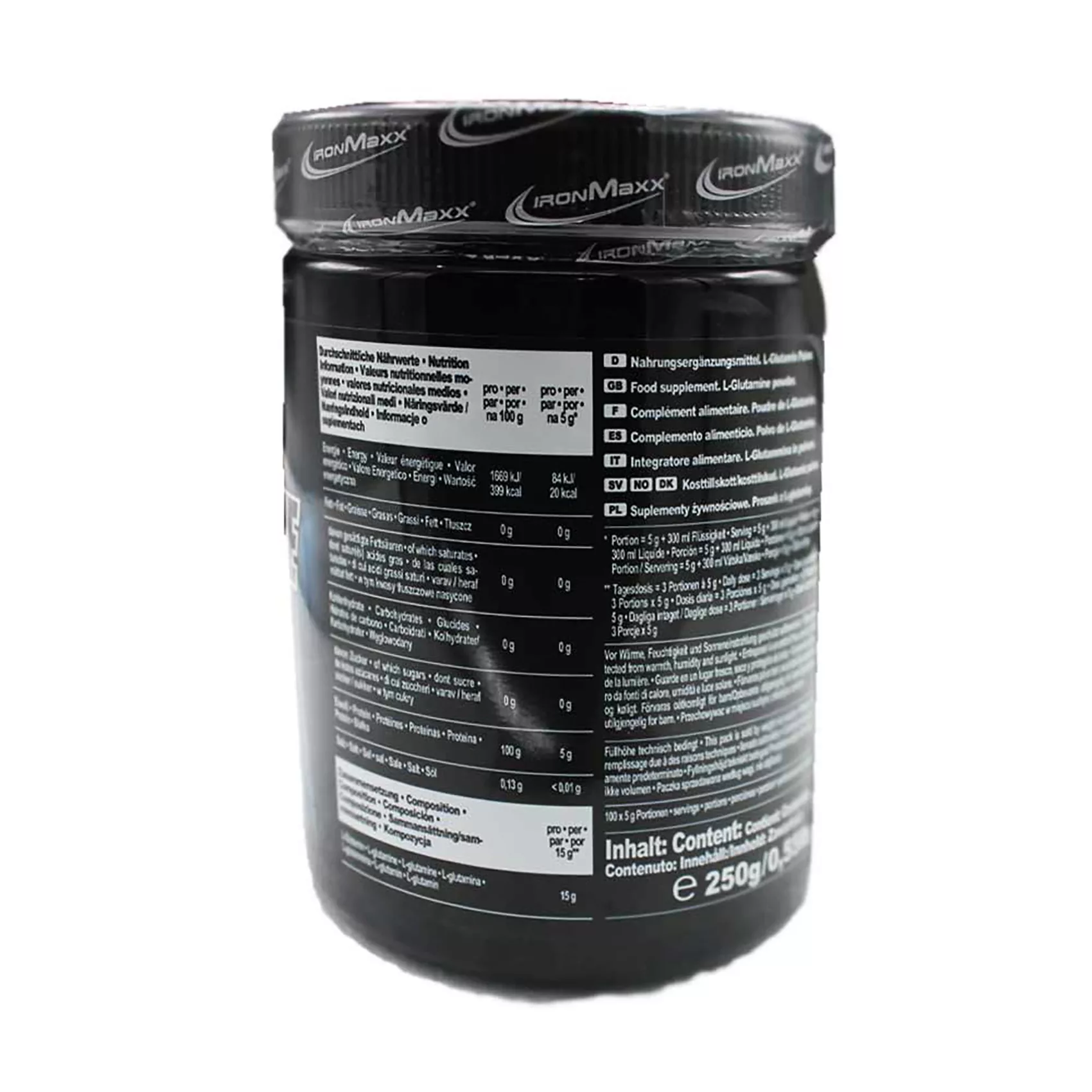 پودر گلوتامین پرو آیرون مکس 250 گرم