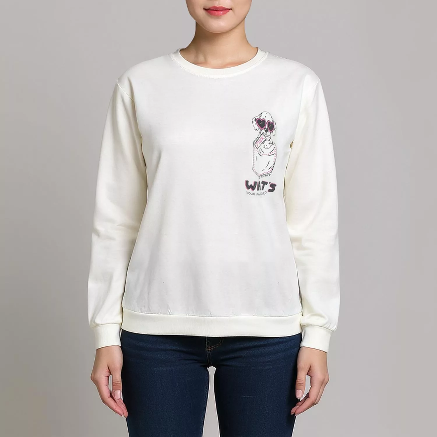 سویشرت  زنانه مدل A1006