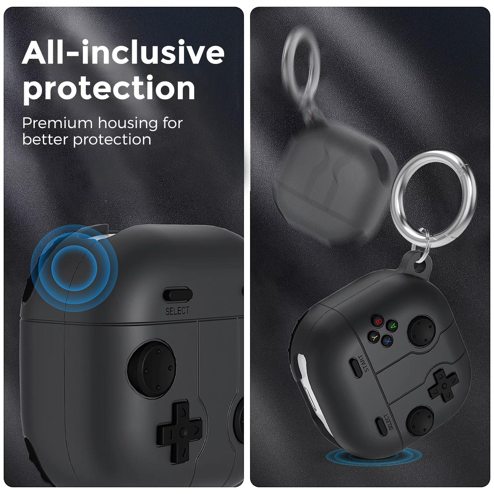 کاور هندزفری آهااستایل مدل LC13 مناسب برای کیس هدفون سامسونگ Galaxy Buds Live / Buds Pro / Buds 2 / Buds2 Pro / Buds Fe