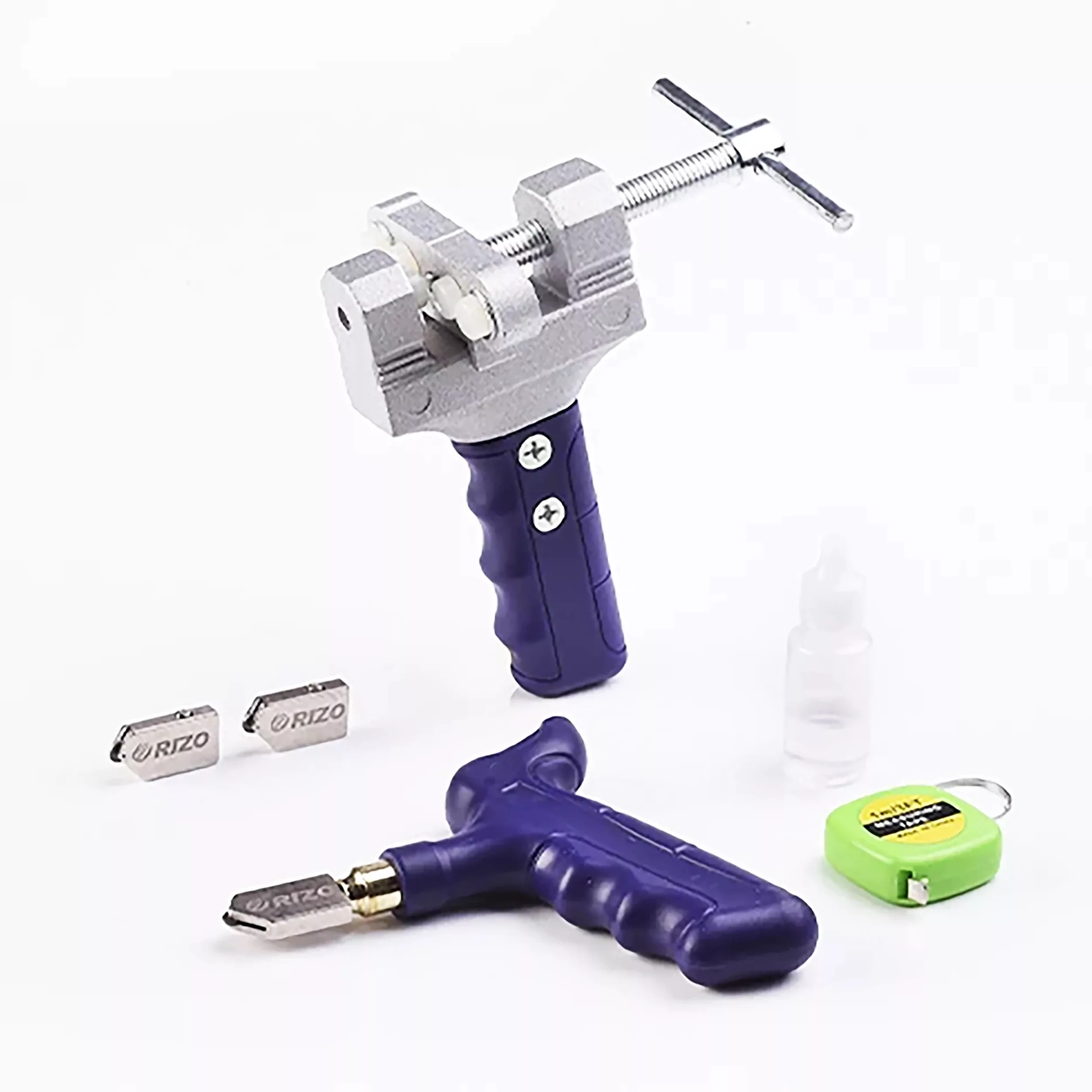 انبر بشکن کاشی و سرامیک ریزو مدل سه کاره کد YP-HTC/2-12MM مجموعه 2 عددی