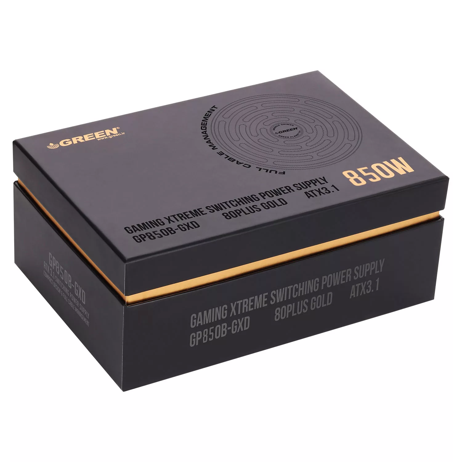 منبع تغذیه کامپیوتر 850 وات گرین مدل GP850B-GXD