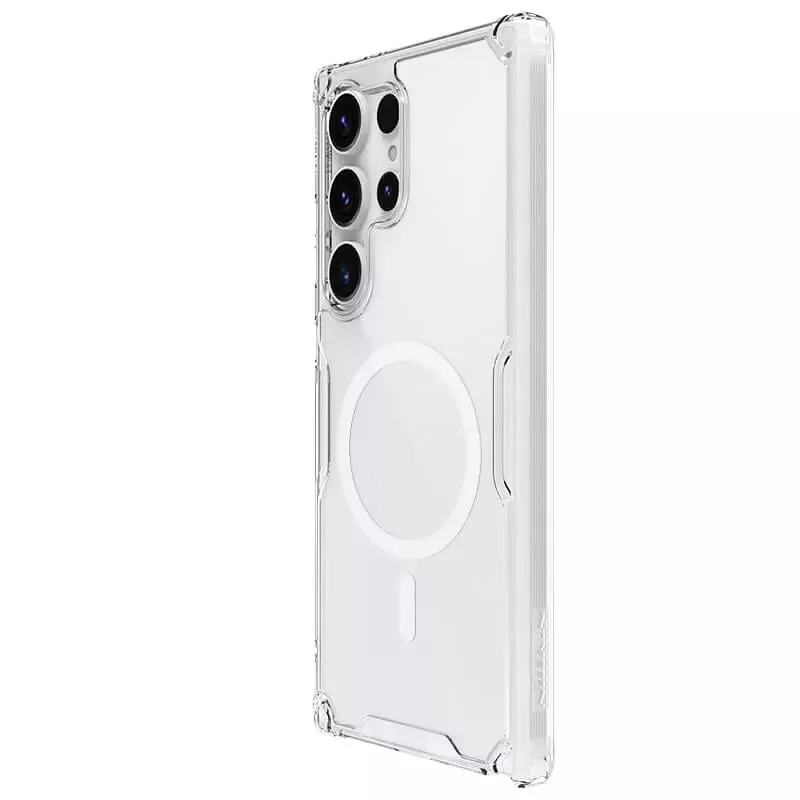 کاور نیلکین مدل Nature TPU Pro Magnetic مناسب برای گوشی موبایل سامسونگ Galaxy S24 Ultra