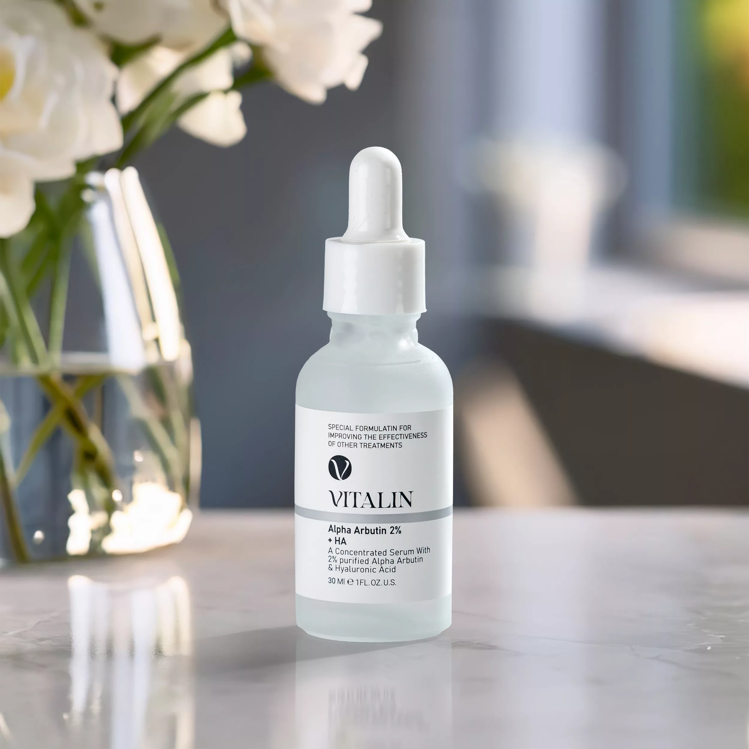 سرم ضد لک ویتالین مدل آلفا آربوتین حجم 30 میلی لیتر