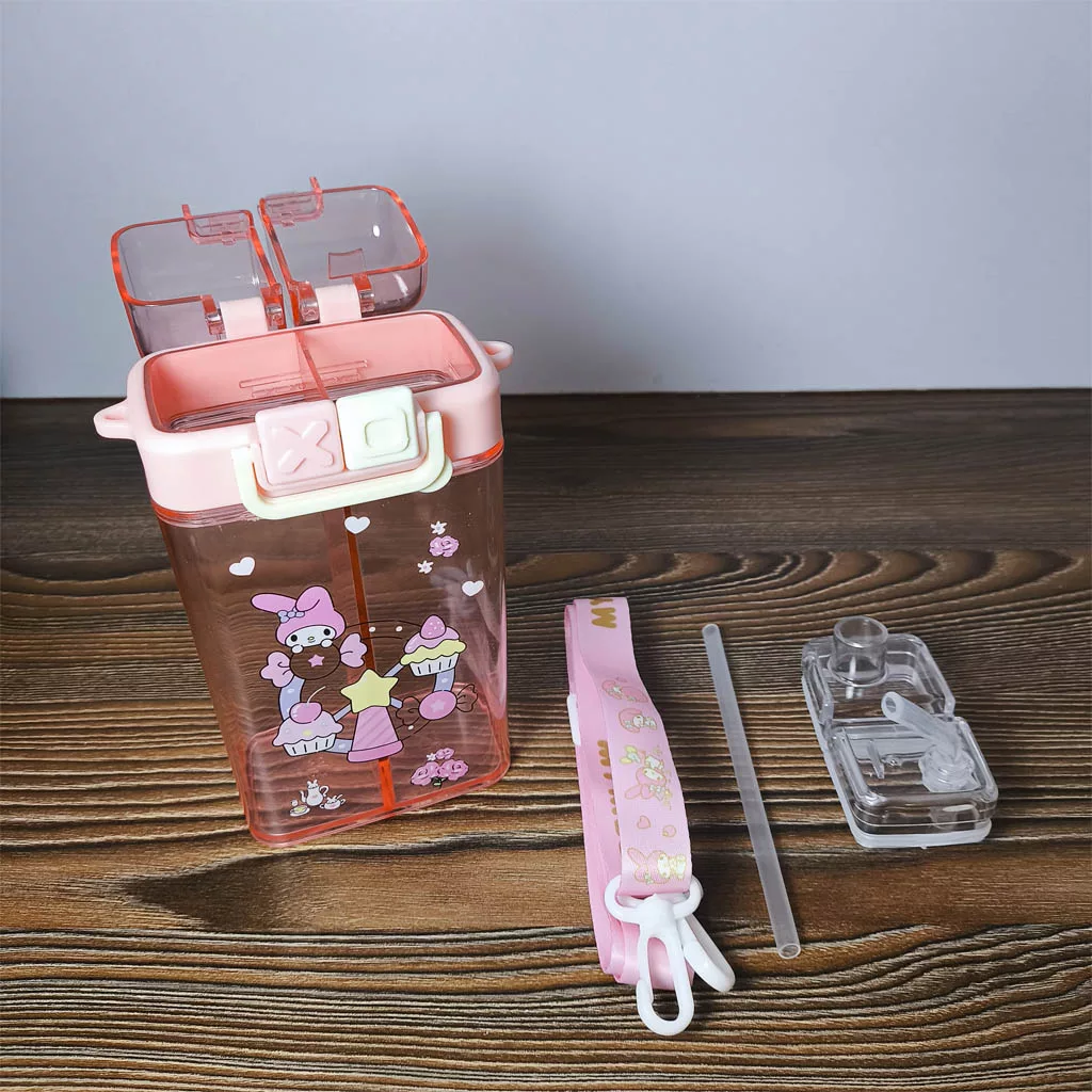 قمقمه کودک مدل دو مخزنه طرح ملودی گنجایش 0.52 لیتر