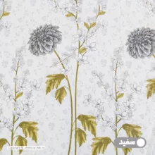 روکش لحاف پنبه آدنو مدل گل داوودی کد IR212 دو نفره سایز 240x220 سانتی‌متر