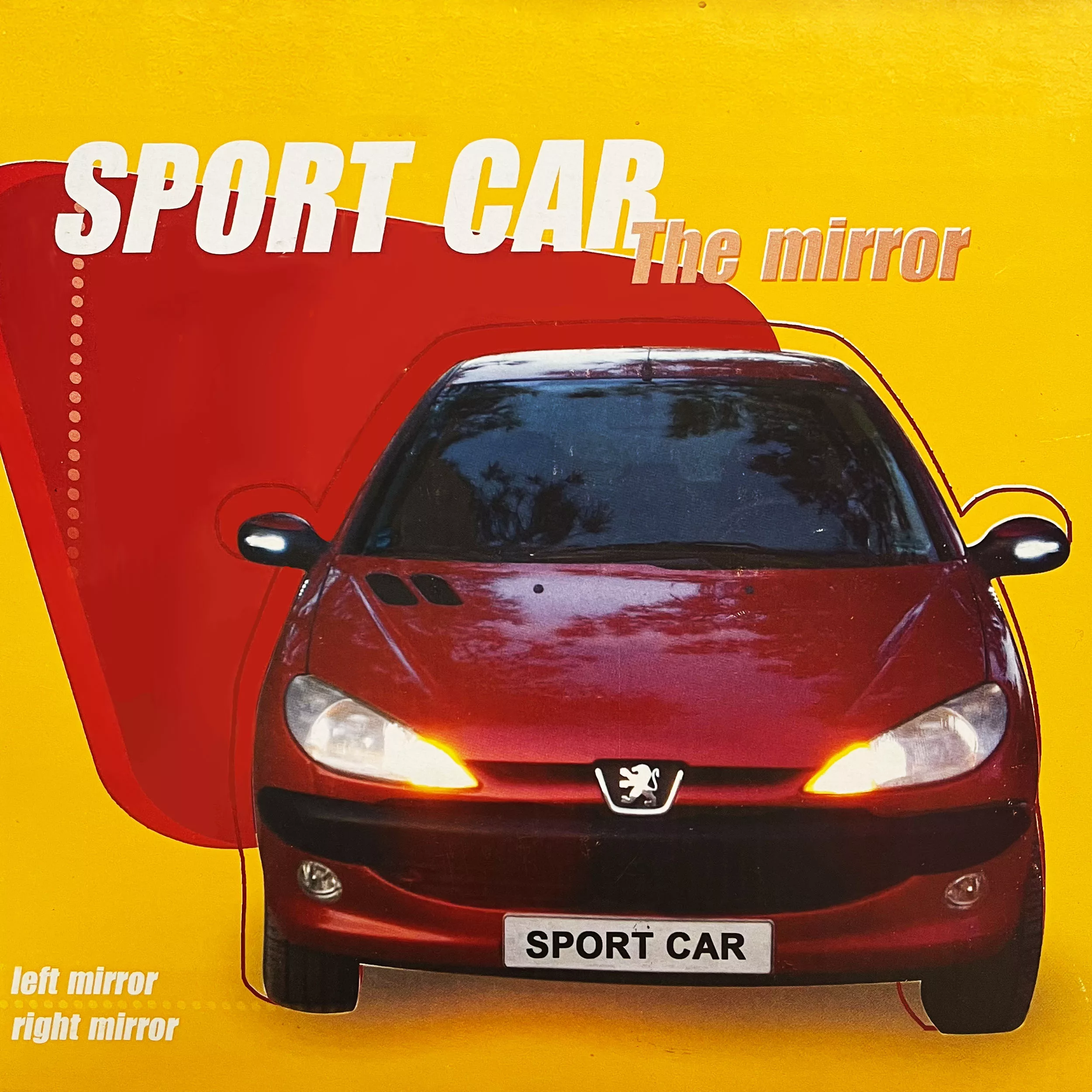 قاب آینه جانبی خودرو مدل راهنما دار مناسب برای پژو ۲۰۶ مجموعه دو عددی