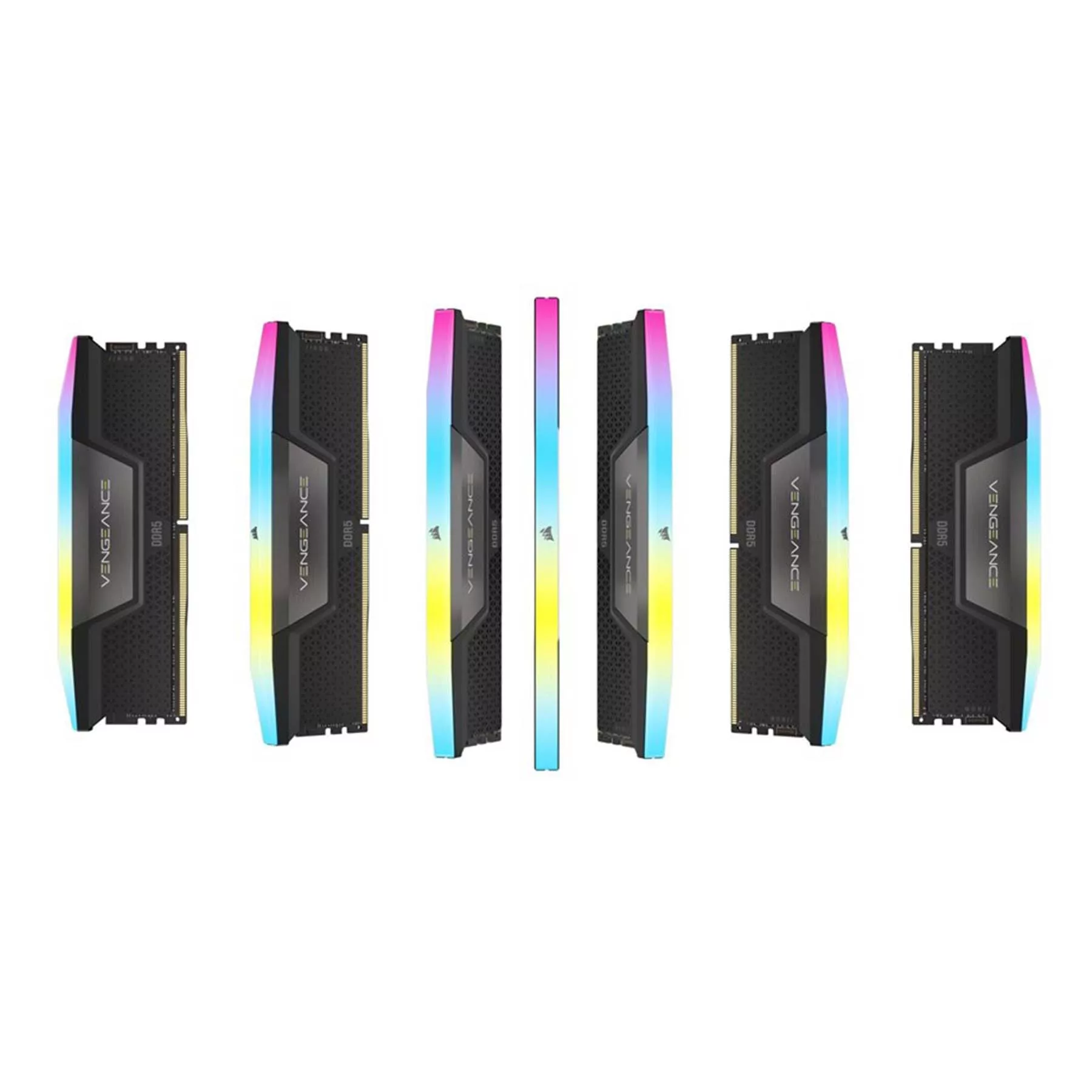رم دسکتاپ DDR5 دو کاناله 5200 مگاهرتز CL36 کورسیر مدل VENGEANCE RGB ظرفیت 64 گیگابایت