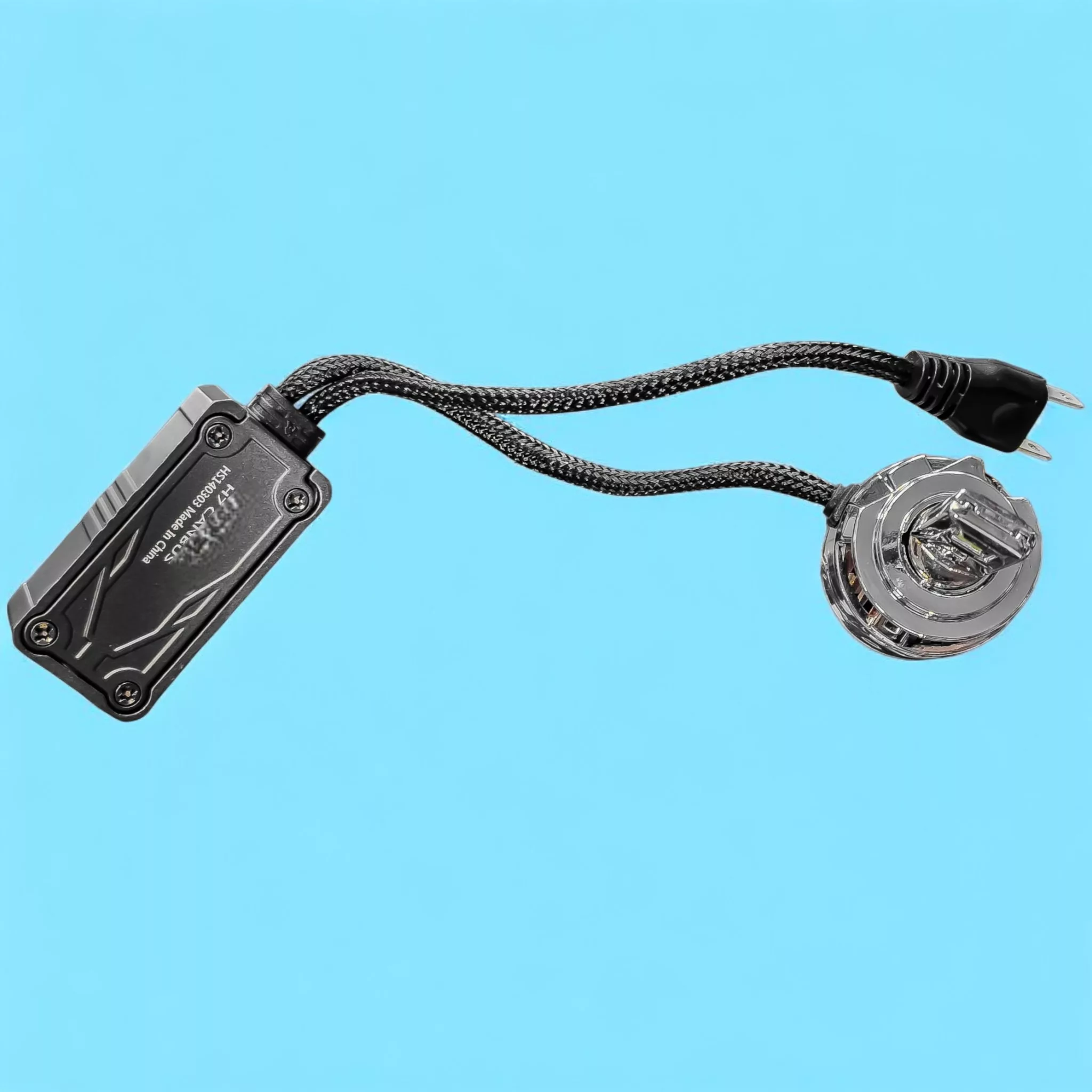 لامپ هدلایت خودرو تک حالته بست یدک مدل یخی کد X10 پایه H7 مناسب برای پراید 111 و 132 بسته 2 عددی