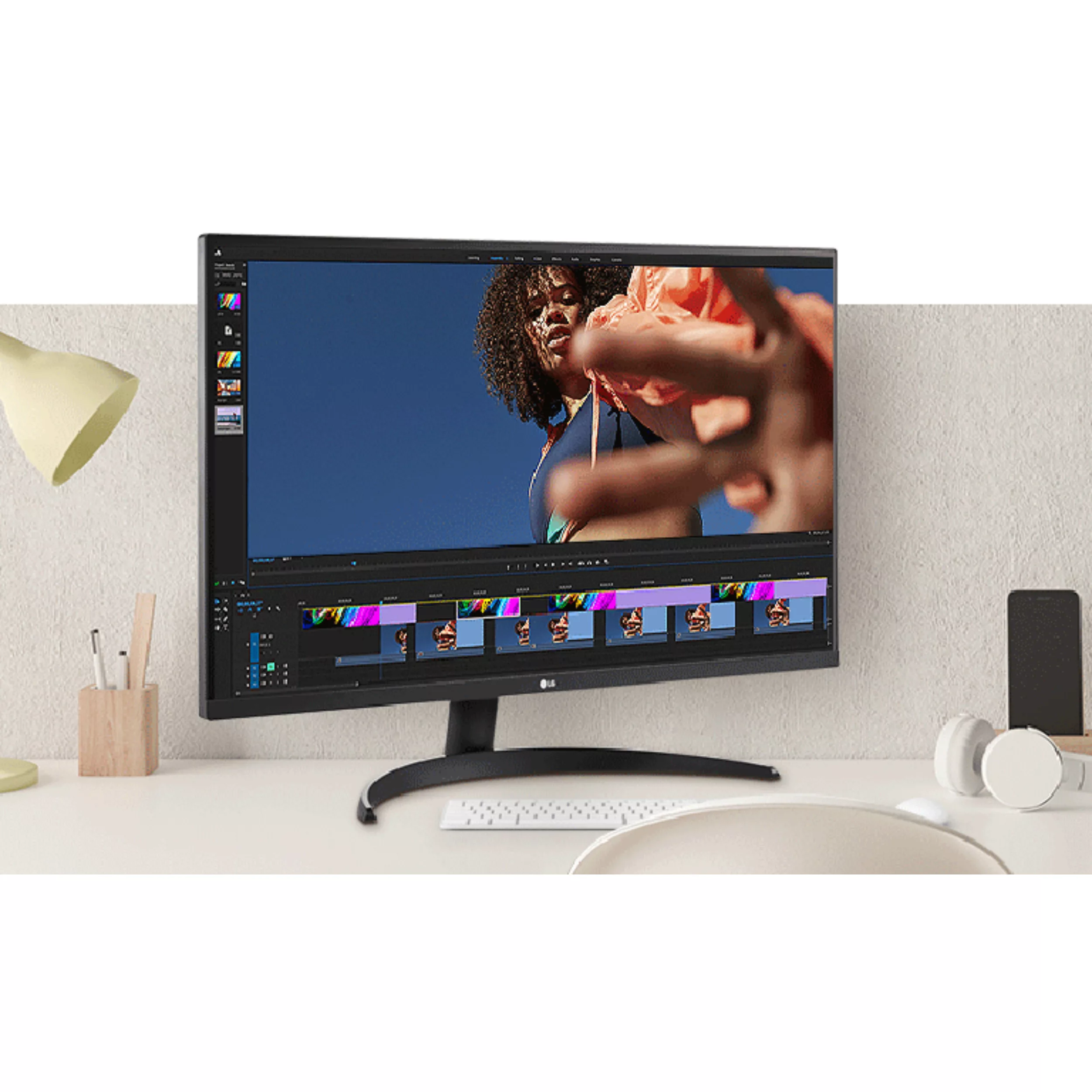 مانیتور 31.5 اینچ ال جی مدل 32UR500-B