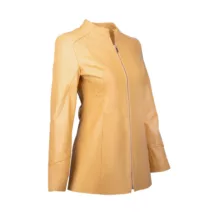 کت چرم زنانه چرم مشهد مدل B0461