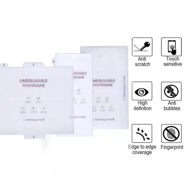 محافظ صفحه نمایش مات بوف مدل Hydrogel-Matte مناسب برای گوشی موبایل سامسونگ Galaxy Z Fold 7 به همراه محافظ پشت گوشی