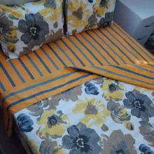 روکش لحاف  مدل niki11 آبرنگی یکنفره سایز 220×160 سانتی متر