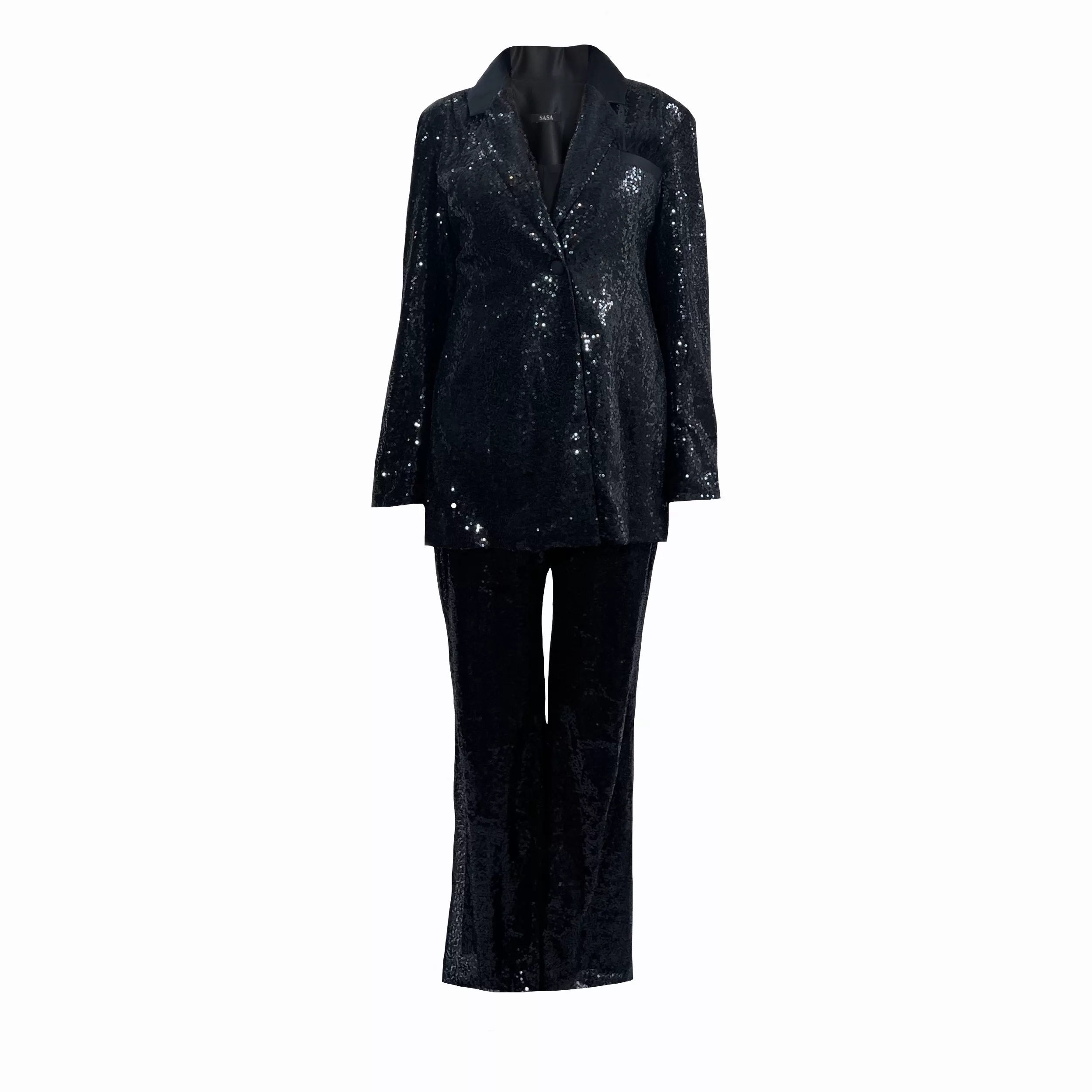 ست کت و شلوار زنانه مدل اسپارکل ۸۸۸