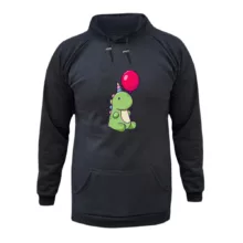 هودی زنانه مدل دایناسور  کد ۲ رنگ ذغال سنگی