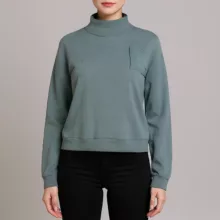 سویشرت آستین بلند زنانه دکسونری مدل 358046312 رنگ سبز