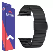 بند میچان مدل Stainless REC مناسب برای ساعت هوشمند ورنا W45 Max / W49 Ultra / T45 Pro Max