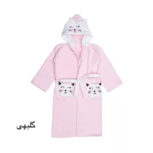 حوله پالتویی کودک هنرمند مدل cat سایز 110×100سانتی متر