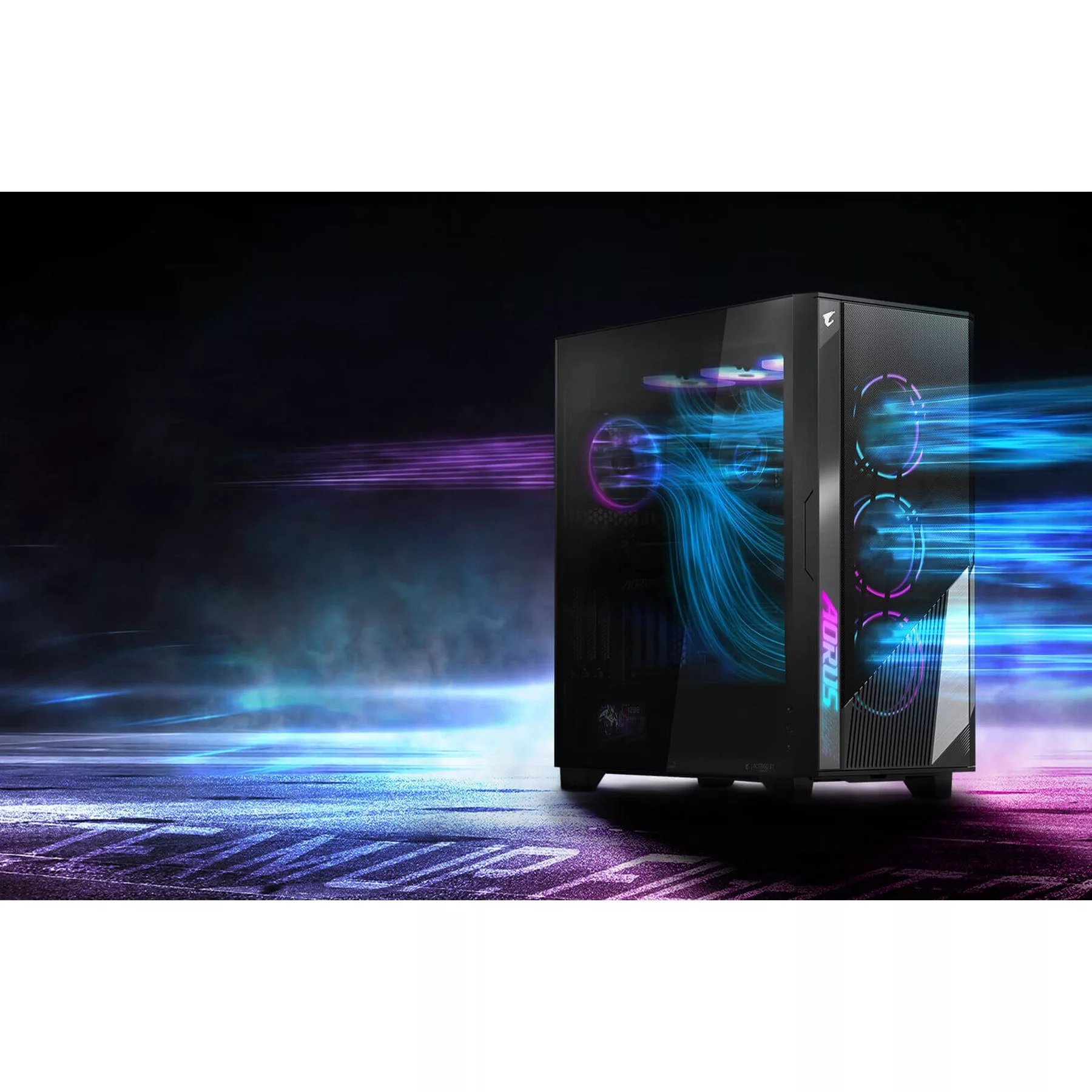 کیس کامپیوتر گیگابایت آروس مدل AORUS C500 GLASS