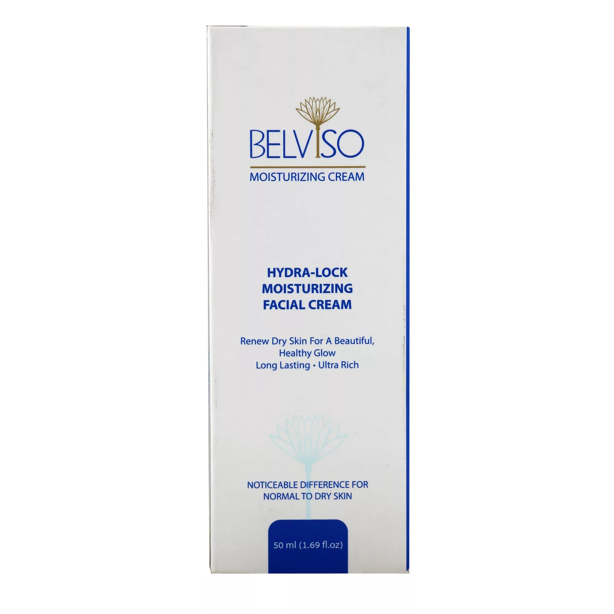 کرم مرطوب کننده بل ویسو مدل Hydra Lock مناسب برای پوست خشک و معمولی حجم 50 میلی لیتر