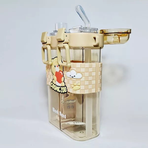 قمقمه کودک مدل دو مخزنه گنجایش 0.75 لیتر