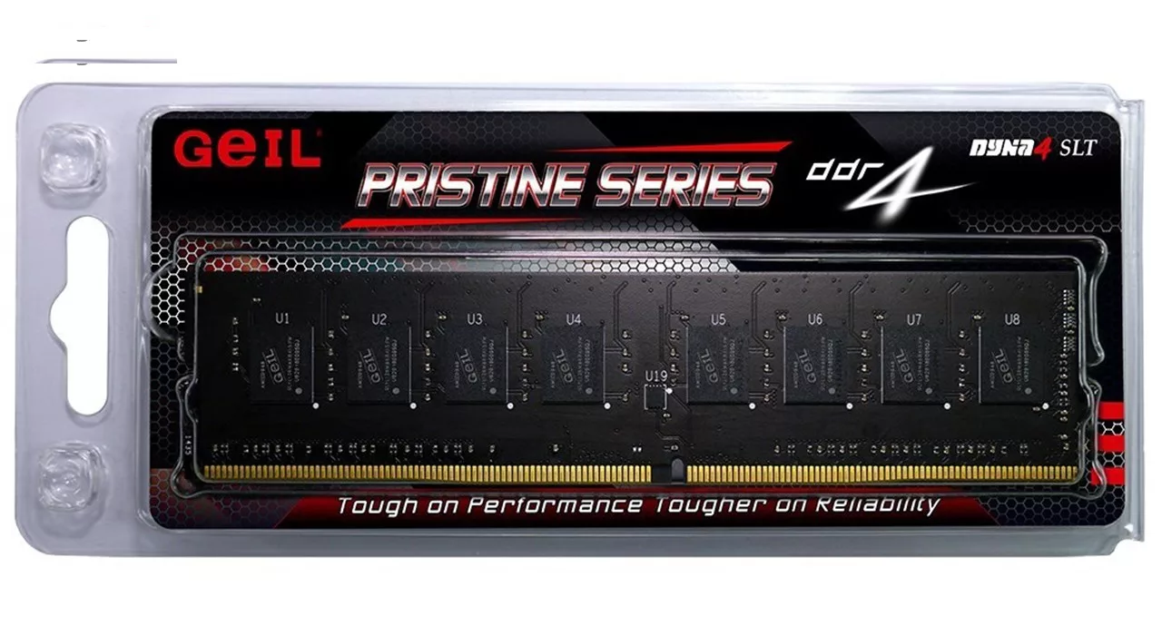 رم دسکتاپ DDR4 تک کاناله 2400 مگاهرتز CL17 گیل مدل Pristine ظرفیت 8 گیگابایت