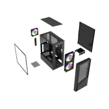 کیس کامپیوتر لاجی کی مدل LK-C273B