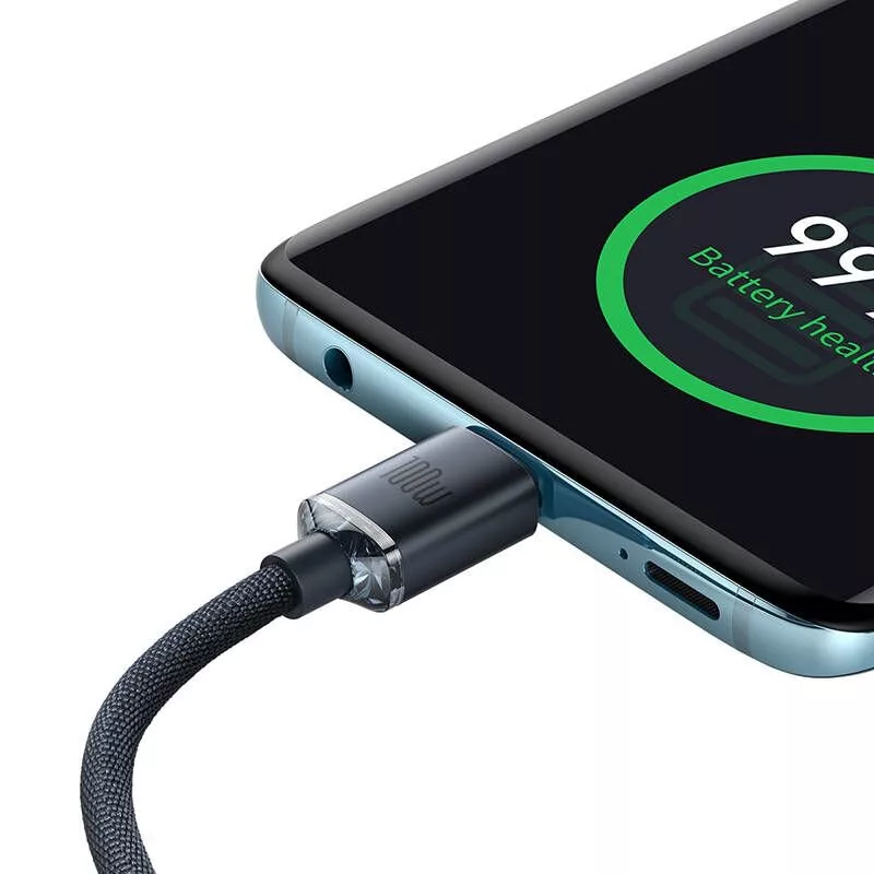 کابل USB-C باسئوس مدل CAJY FAST CHARGE 100W طول 1.2 متر