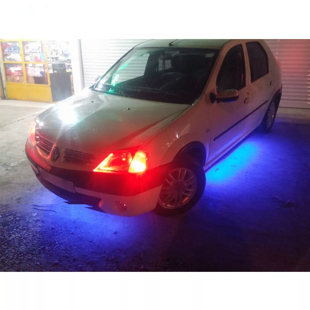 کیت نورپردازی زیر خودرو حرفه ای مدل RGB ریموت دار