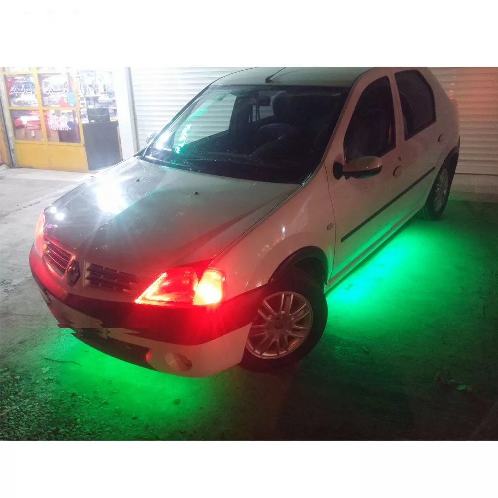 کیت نورپردازی زیر خودرو حرفه ای مدل RGB ریموت دار