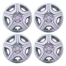 قالپاق چرخ تی پی ای مدل T04 سایز 15 اینچ مناسب برای تارا بسته 4 عددی