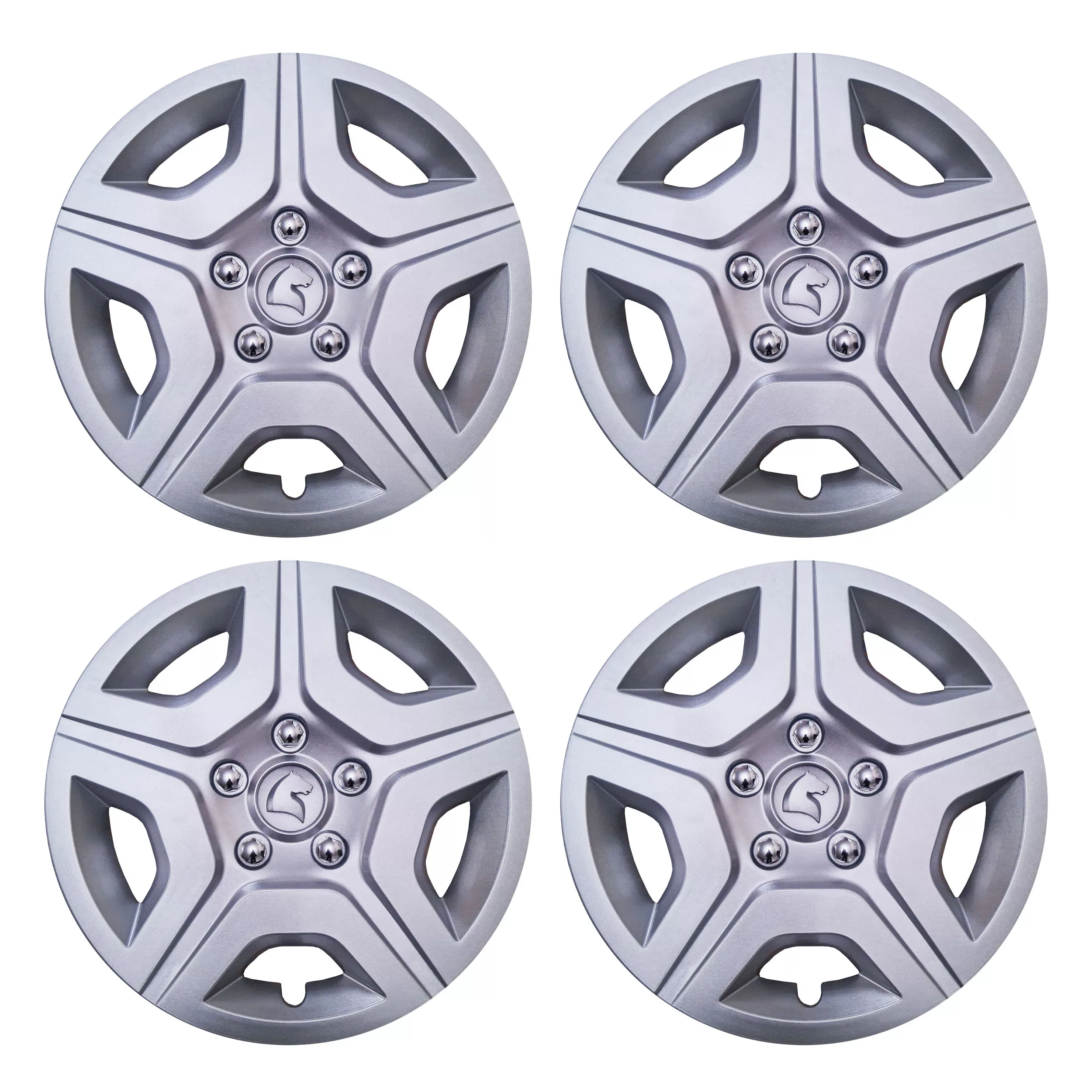 قالپاق چرخ تی پی ای مدل T04 سایز 15 اینچ مناسب برای تارا بسته 4 عددی