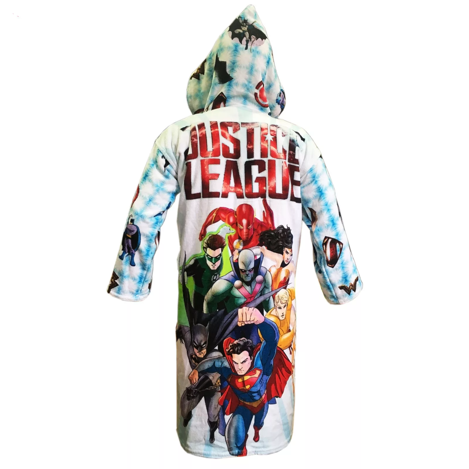 حوله پالتویی کودک آتنا مدل بتمن سوپرمن سایز 70