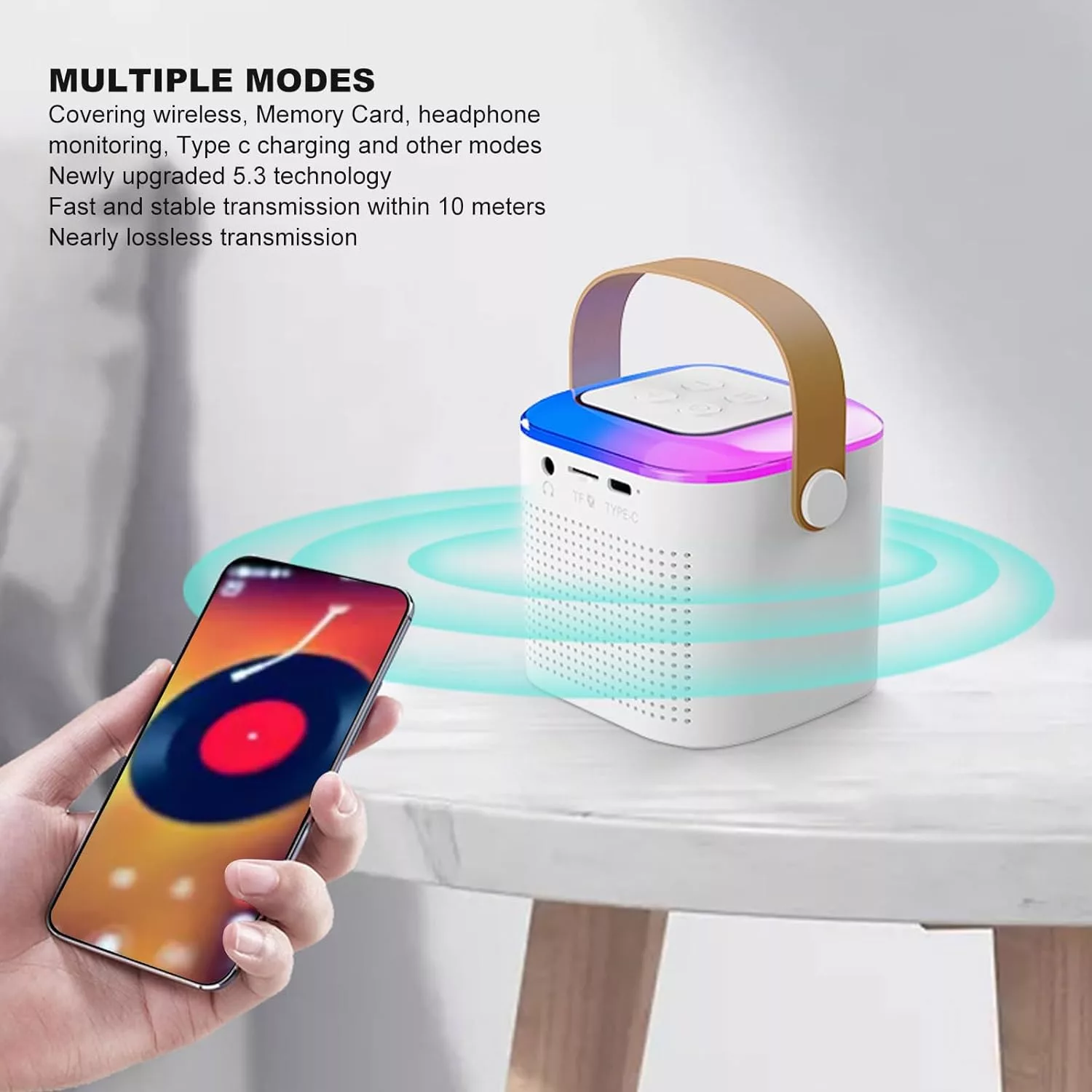 اسپیکر بلوتوثی قابل حمل مدل Y1