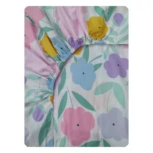 ملحفه پانیذ پود مدل اسپرینگ کد P102-1 یک نفره سایز 90x200 سانتی متر