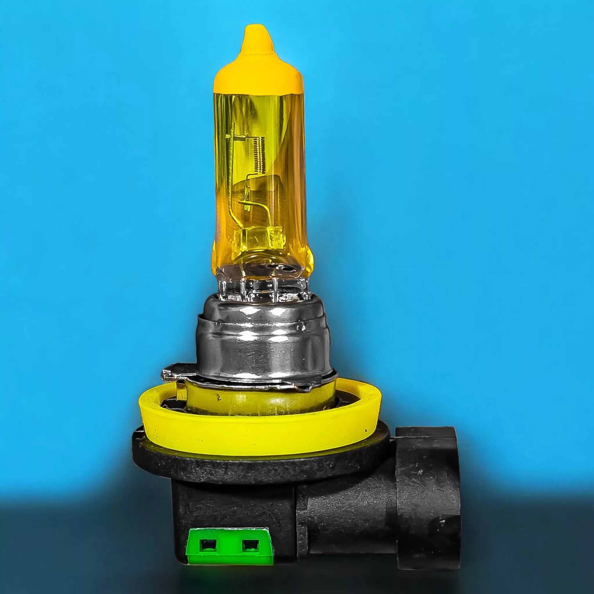 لامپ مه شکن چراغ جلو تک حالته بست یدک مدل Limo.YLW پایه H11 مناسب برای MG 550 بسته ۲ عددی