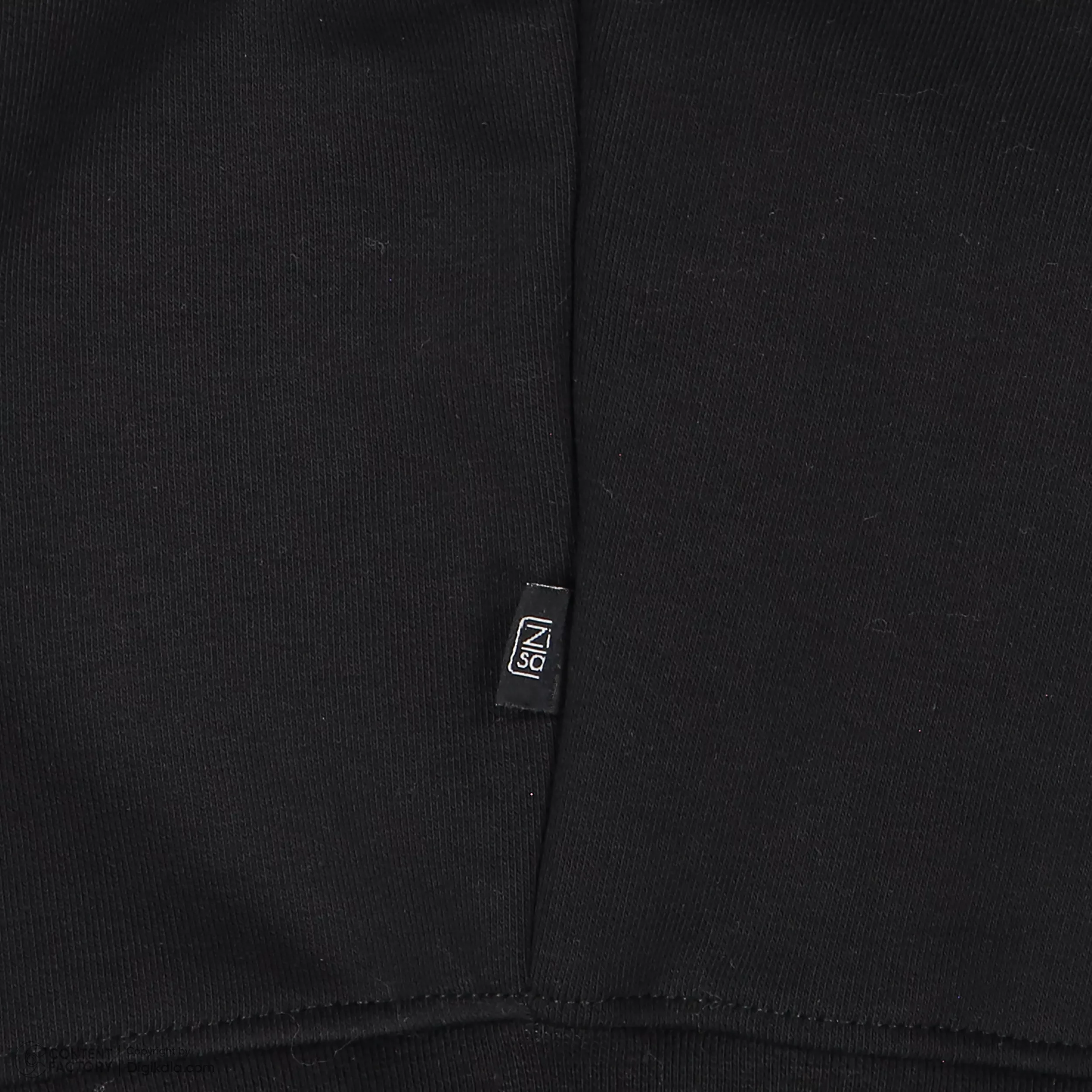 هودی زنانه زی سا مدل 9301 رنگ مشکی