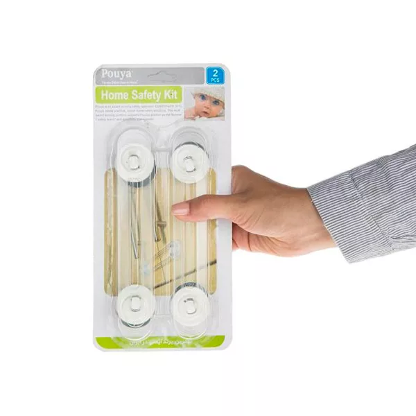 قفل درب کابینت مدل Home Safety Kit شش بسته 4 عددی