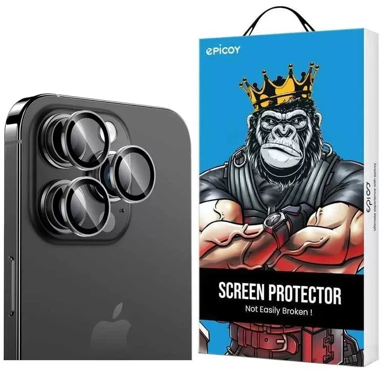 محافظ لنز دوربین اپیکوی مدل Chelipa مناسب برای گوشی موبایل اپل iPhone 16 Pro Max / 16 Pro