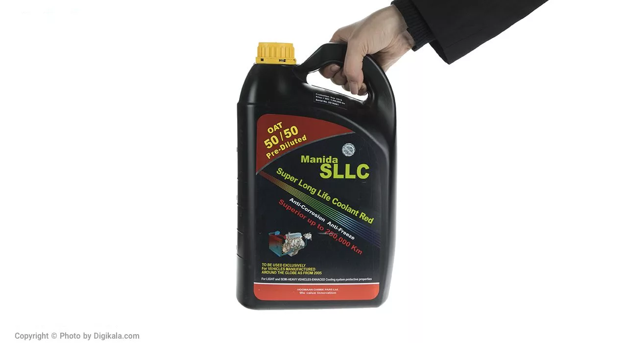 ضدیخ خودرو مانیدا مدل SLLC حجم 3.75 لیتر