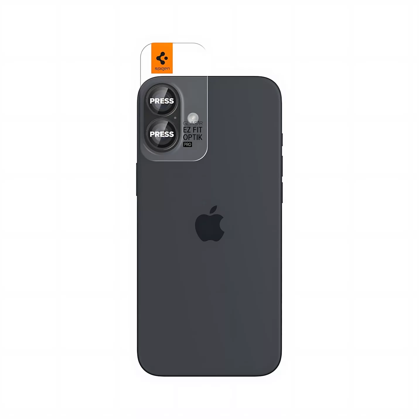 محافظ لنز دوربین شیشهای اسپیگن مدل Optik Pro مناسب برای گوشی موبایل اپل iPhone 16