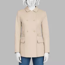 کت زنانه سرژه مدل 212269 رنگ کرم