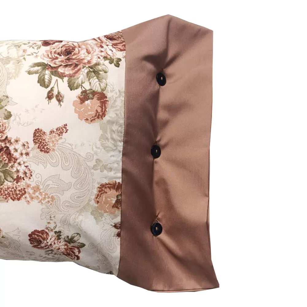 رو بالشی اسپی توره مدل دکمه ای رزیتا سایز ۵۰×۷۰ سانتی متر بسته 2 عددی