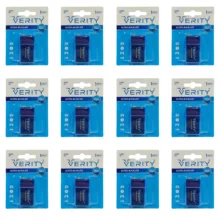 باتری کتابی وریتی مدل Ultra Alkaline بسته 12 عددی