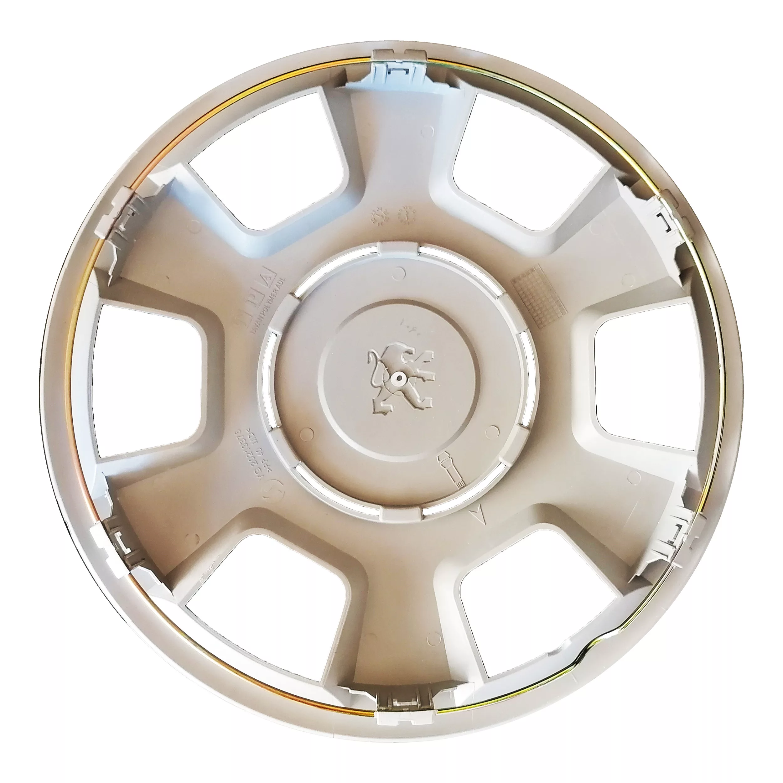 قالپاق چرخ تی پی ای مدل TPA-PS04 سایز 15 اینچ مناسب برای پژو پارس بسته 4 عددی